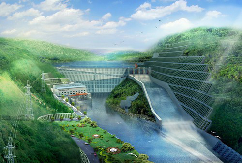 古冶老挝南塔河1号水电站项目